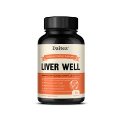 Liver Well Liver Cleanse, Metabolic Support – Milk Thistle Supplement