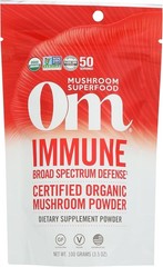 OM MUSHROOM SUPERFOOD Immune Blend Mushroom Powder Superfood Supplement, 3.5