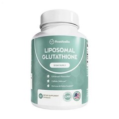 Rosabella Liposomal Glutathione 500mg – High Absorption Glutathione Supplement,