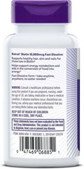 Natrol Biotin 10000mcg, 4X Faster Dissolve Supplement for Healthy Hair, Skin and