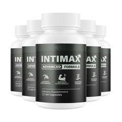 5-Pack Intimax for Men – Intimax Supports Male Health & Performance – 300 Caps