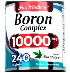 Boron 10mg High Absorption Bone Joint Hormone Health Support 240 Tablets
