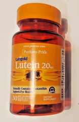 Lutein 20 mg with Zeaxanthin Puritan’s Pride 30 Softgel exp. 08/27 Free Shipping