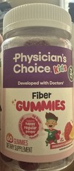 Physician’s Choice Kids Fiber Gummies – Raspberry Lemonade