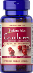 Premium Cranberry Fruit Concentrate 252Mg (12,600Mg Equivalent) with Vitamins…