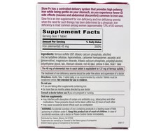 Slow Release Iron Supplement, 30 Tablets (Pack of 2)