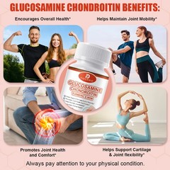Glucosamine Chondroitin Turmeric MSM 60 Capsules Joint Support