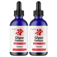Glyco Genius Blood Support Drops Advanced Vitamin Supplement- 2 Bottles Official