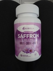 Korella Saffron Extract [88.5Mg] suitable for Stress, Mood & Focus – Organic