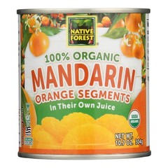 Native Forest Organic Mandarin – Oranges – Case of 6 – 10.75 oz.