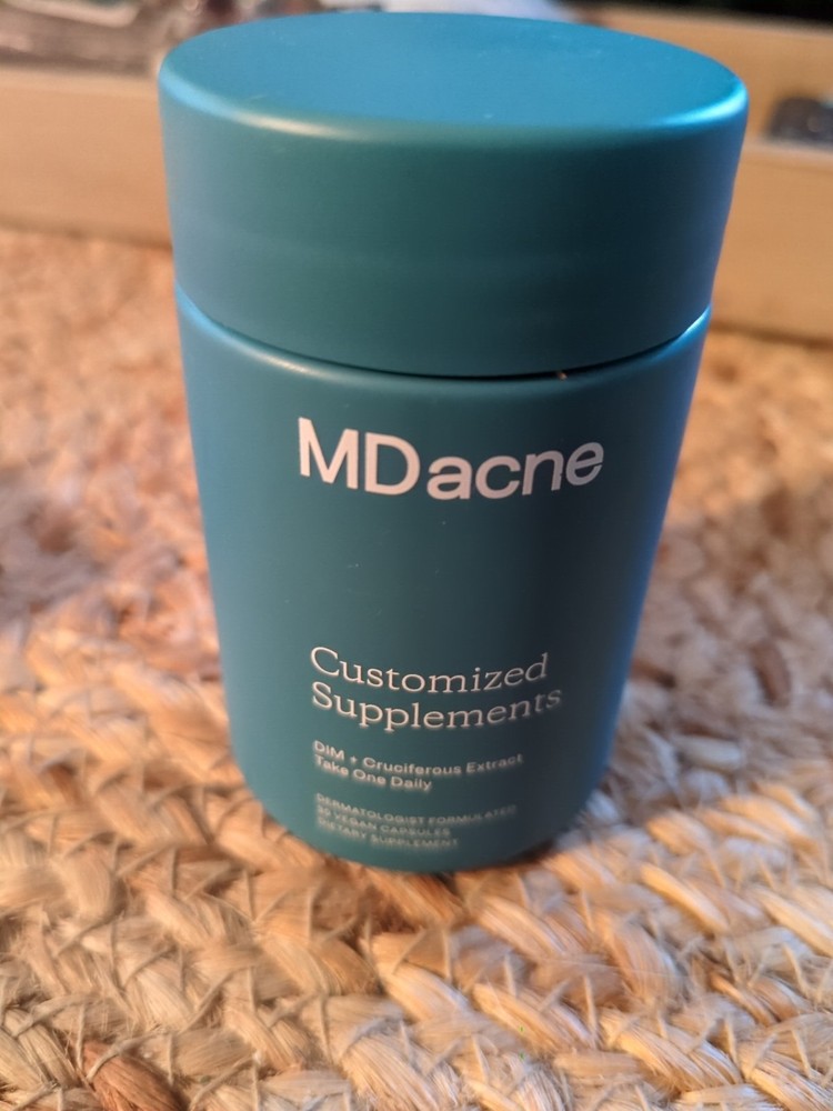 MDacne DIM Skin Clearing Supplements 30 Vegan Capsules – for Acne Treatment, …