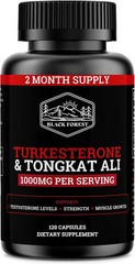 Black Forest Turkesterone Supplement 500mg Capsule (Max Purity 95% Extract)