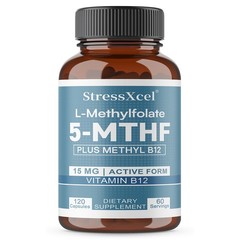 L-Methylfolate Capsules 30-120 Caps Vitamin B12 Mood Cognition Heart Support