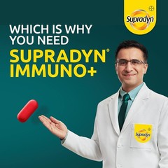 2 Packs x Supradyn Immuno+, Multivitamin, Natural immunity booster (60 Tabs) F/S