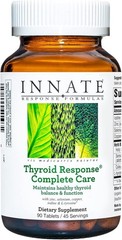 INNATE Thyroid Response – 90 Tablets, Ashwagandha, Veg, Non-GMO, Free Shipping