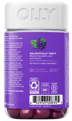 OLLY Sleep Gummy, 110 Gummies, Blackberry Dreams
