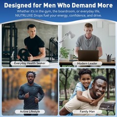 L-Arginine L-Citrulline Drops Liquid, L-Arginine for Men with Boron and Zinc, Hi