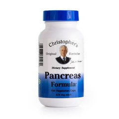 Christopher’s Original Formulas Pancreas Formula 100 Count (Pack of 1), Brown