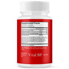 (5 Pack) Vital BP Capsules VitalBP Total Cardiovascular Health Pills (300 ct)