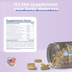 Avenir Nutrition Liver Shield & Cleanse | Herbal Liver Cleanse Detox & Repair…