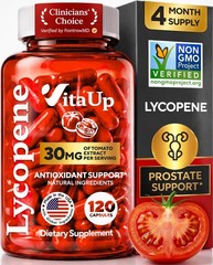 Lycopene Supplements for Men – Prostate Health, Natural Tomato Extract, Non-GMO,