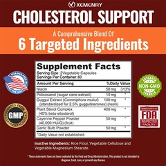 Cholesterol Support – Balance Cholesterol Supplement High Cholesterol Lowering