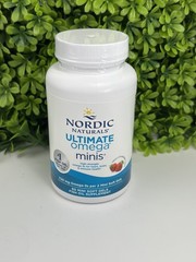 Nordic Naturals Ultimate Omega MINIS Strawberry Flavor 60 Ct Exp 12/28🔥