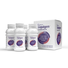 Lot Of 4 NUTRICIA LIQUIGEN 8.5 Fl Oz Emulsified MCT Oil High Energy