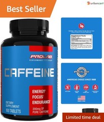 MaxStrength Caffeine 200mg Tablets – Sharp Focus & Lasting Energy