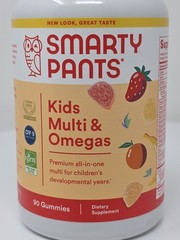 🔥SmartyPants Kids Multi & Omegas Gummies 90 Ct Exp 09/2026