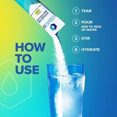 Liquid I.V. Hydration Multiplier – Lemon Lime – Hydration Powder Packets | Elect