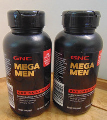 GNC Mega Men Essentials One Daily Multivitamin Supports Overall Health LOT of 2