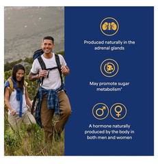 Puritan’s Pride DHEA 50Mg Dietary Supplement, Promote Sugar Metabolism 100 Count