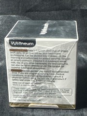 Wellneum Pure Himalayan Shilajit Resin Dietary Supplement 600mg Max Potency 83 S