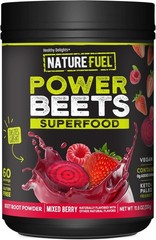 SlimFast Power Beets: Antioxidant-Rich Mixed Berry Supplement, 15.2 oz Canister