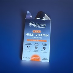 Replenza Daily Nutritional Supplement 58 tab Opened Box. Purchased By Mistake