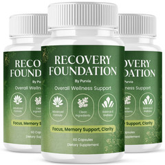 (3 Pack) Zafira Recovery Foundation Capsules Healthy Mood Mental Clarity (180ct)