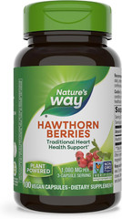 Nature’s Way Hawthorn Berries, Traditional Heart Health Support, 100 Capsules