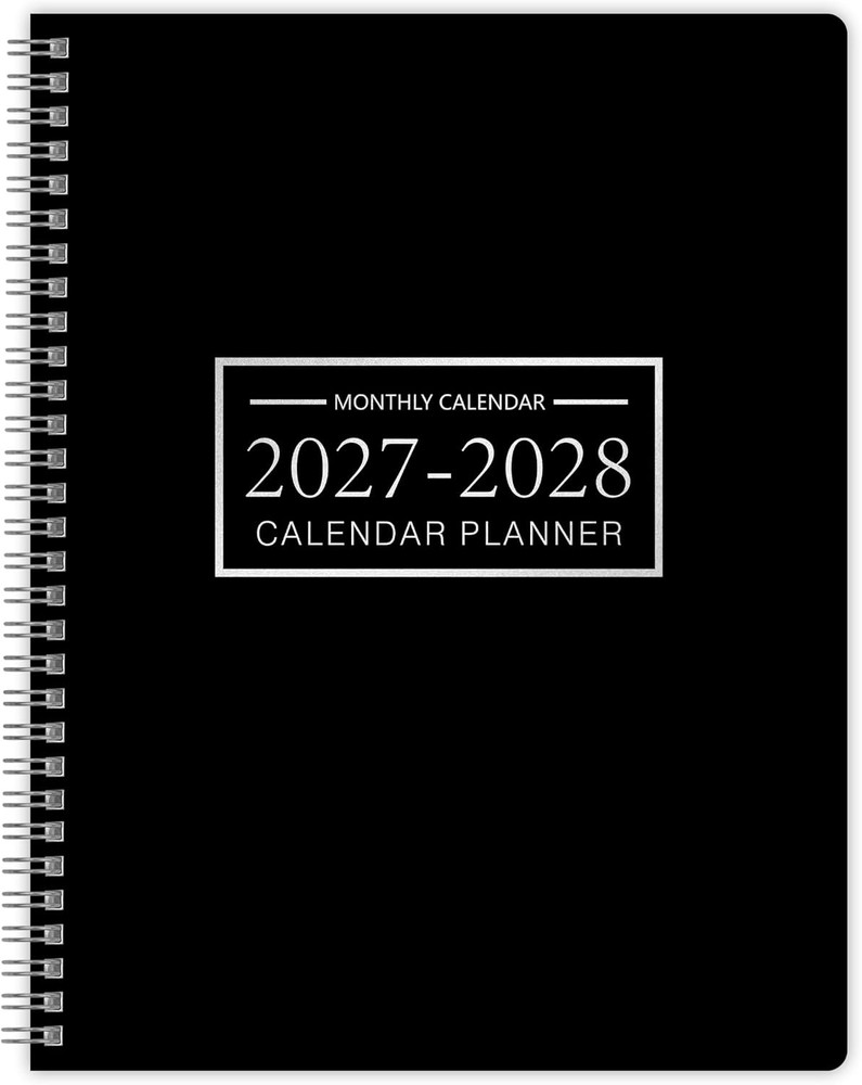 2027-2028 Monthly Planner, Jan 2027-Dec 2028, 8.6″ x 11″ Large Monthly Calendar
