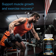L-Arginine 3000 MG, Extra Strength Nitric Oxide & Circulation Boost, 60 Caps