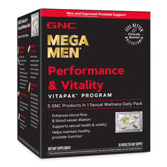 GNC Mega Men Performance and Vitality Vitapak Program – 30 Pack 2pk