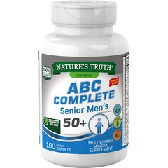 Nature’s Truth ABC Complete Men’s 50+ Multivitamin & Mineral Caplets 100 Count
