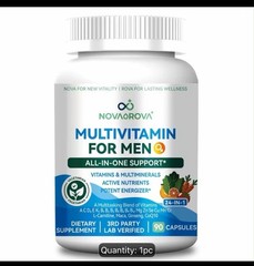Men Multivitamin With L-carnitine Support & Vitality 22 Active Nutritions 90coun