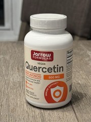 Jarrow Formulas Vegan Quercetin – 500 mg – 100 Veggie Capsules EXP 5/2026