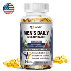 Multi Vitamin for Men 120 Softgels Mens Prostate Multivitamin Multimineral Daily