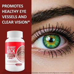 Red Root Vision Suitable for Supplement Our Best Eye Pills Hack Ocular Clog & Vi