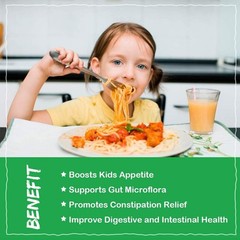 ZEBORA Kids Probiotic & Prebiotics Powder Age 3+ Support Children’s Digestive…