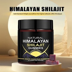 Pure 100% Himalayan Organic Shilajit Gummies Shilajit Resin Natural Supplement /