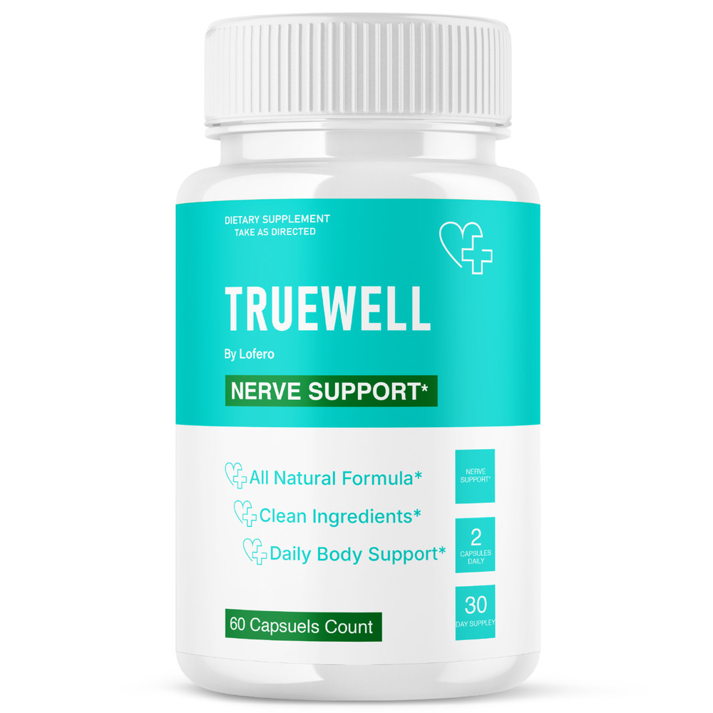 TrueWell Nerve Support Neuropathy Capsules, True Well Numbness Tingling (60Ct)