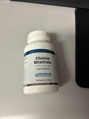 Choline Bitartrate Douglas Laboratories Brand 100 Vegitarian capsules